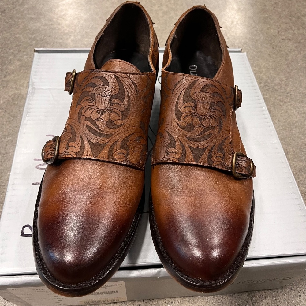 NIB Old Gringo Edwine Oxford Strap Saddle Sz 12 - Picture 9 of 12